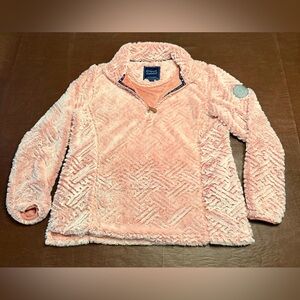 Women’s Pink Fleece Pullover Simply Southern